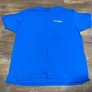 Columbia PFG blue short sleeve crewneck graphic tshirt men’s size XL